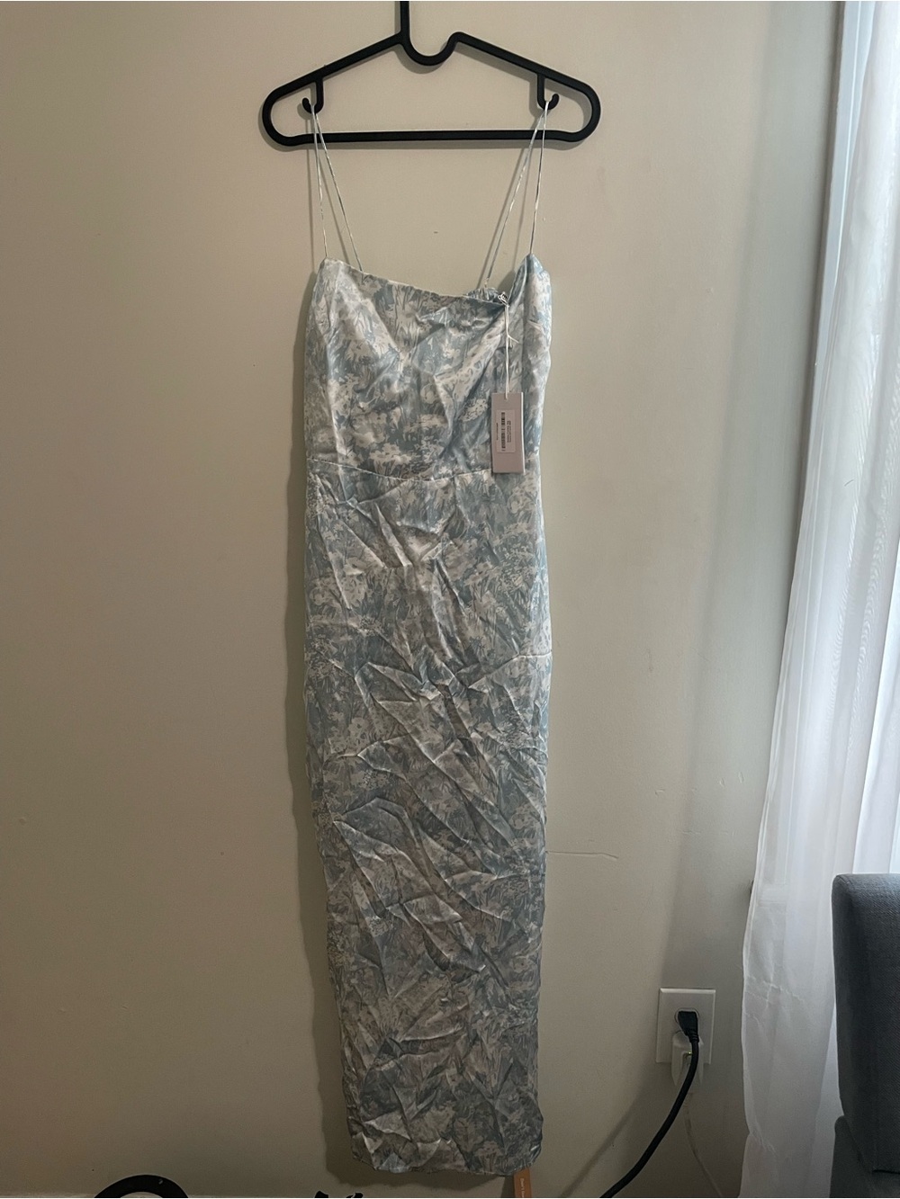 Reformation Frankie Silk Dress
